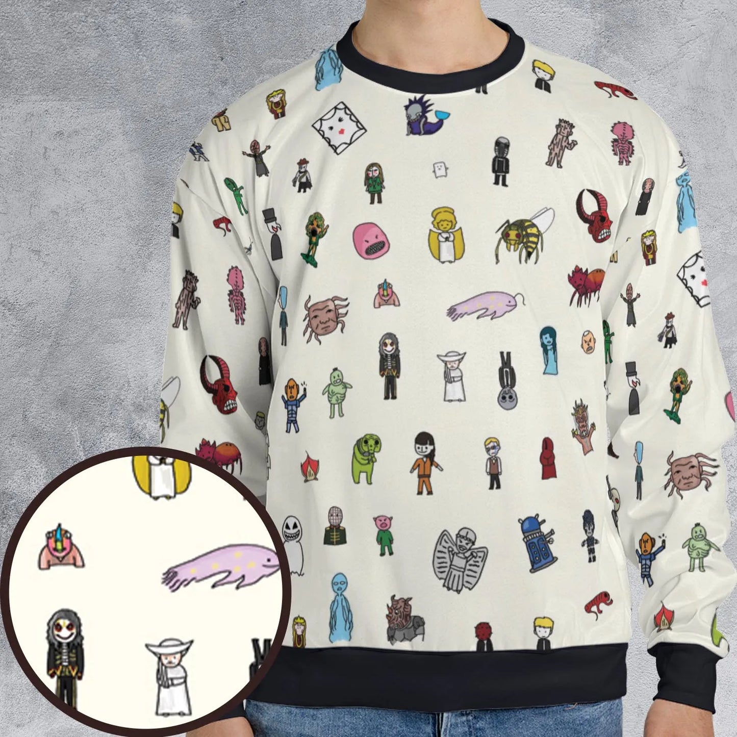 All-over Print Sweatshirt - A2R65LSU