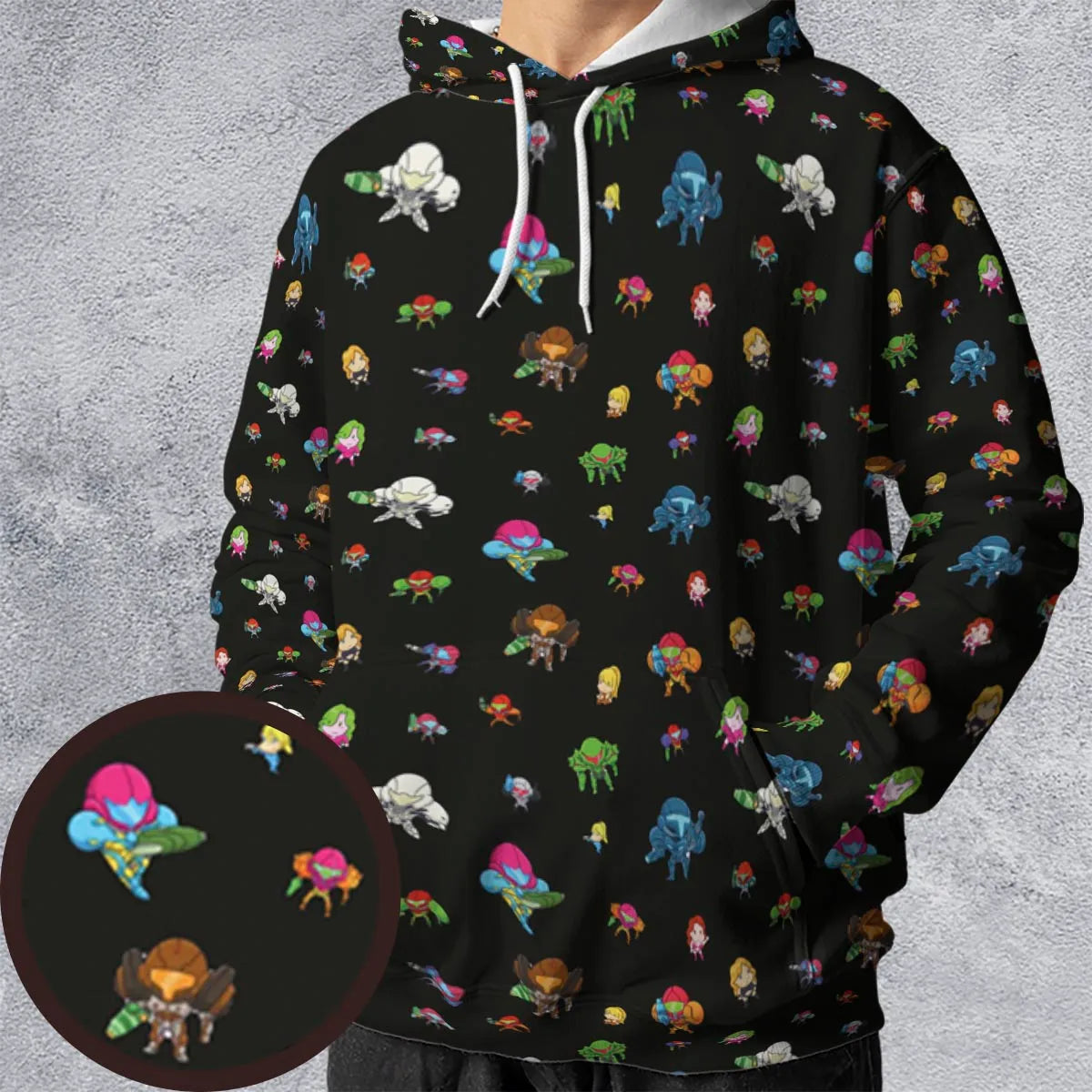 All-over Print Hoodie - U8W1S6YP