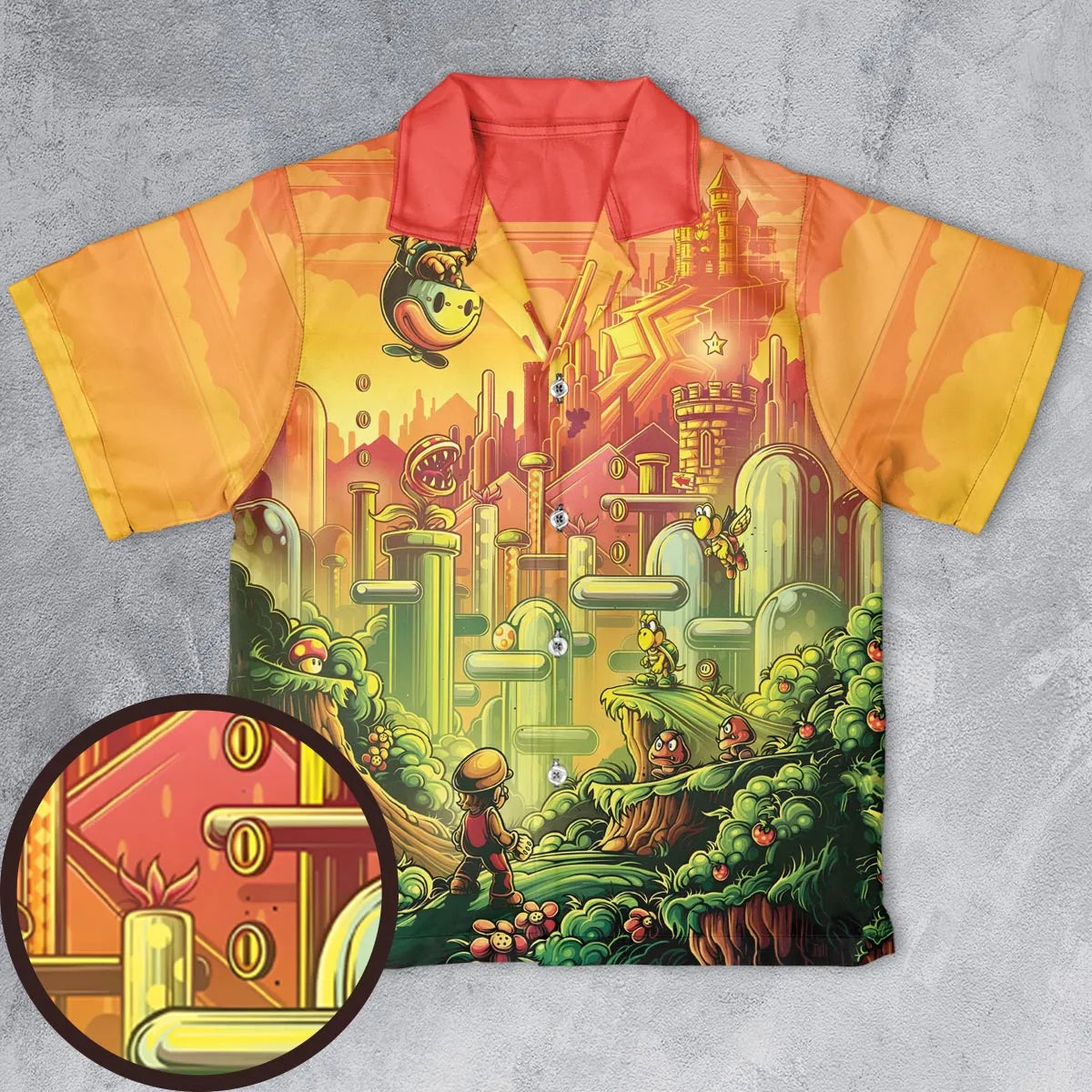 Youth Hawaiian Shirt - 4YJU89VC