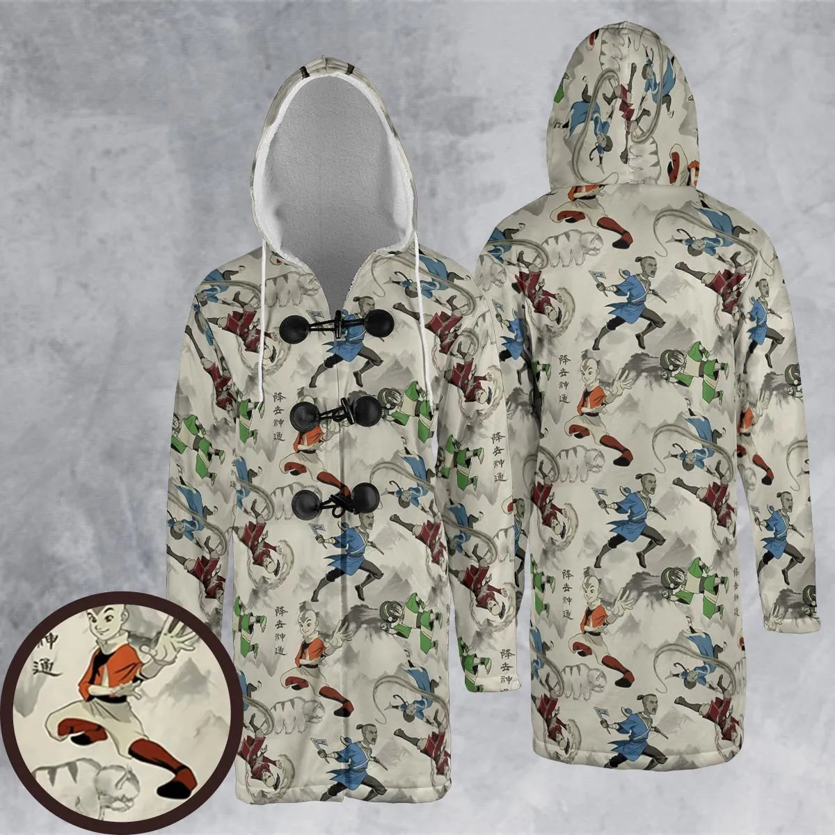 Hooded Cloak Coat - X4WQ8M4Z