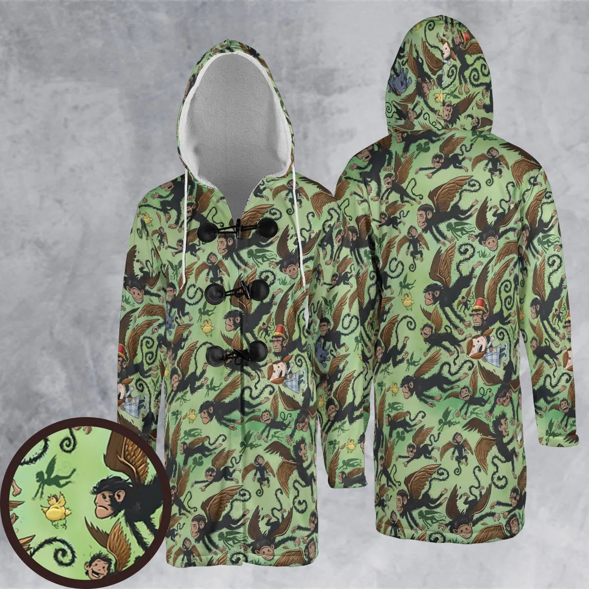 Hooded Cloak Coat - NX5HZN12