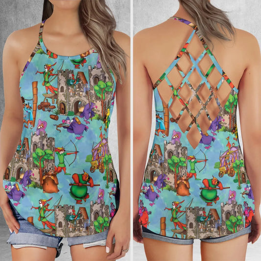 Criss Cross Tank Top - DH3S6752