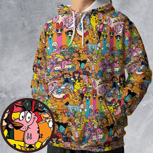 All-over Print Hoodie - SN5BQAD1 -  - 1