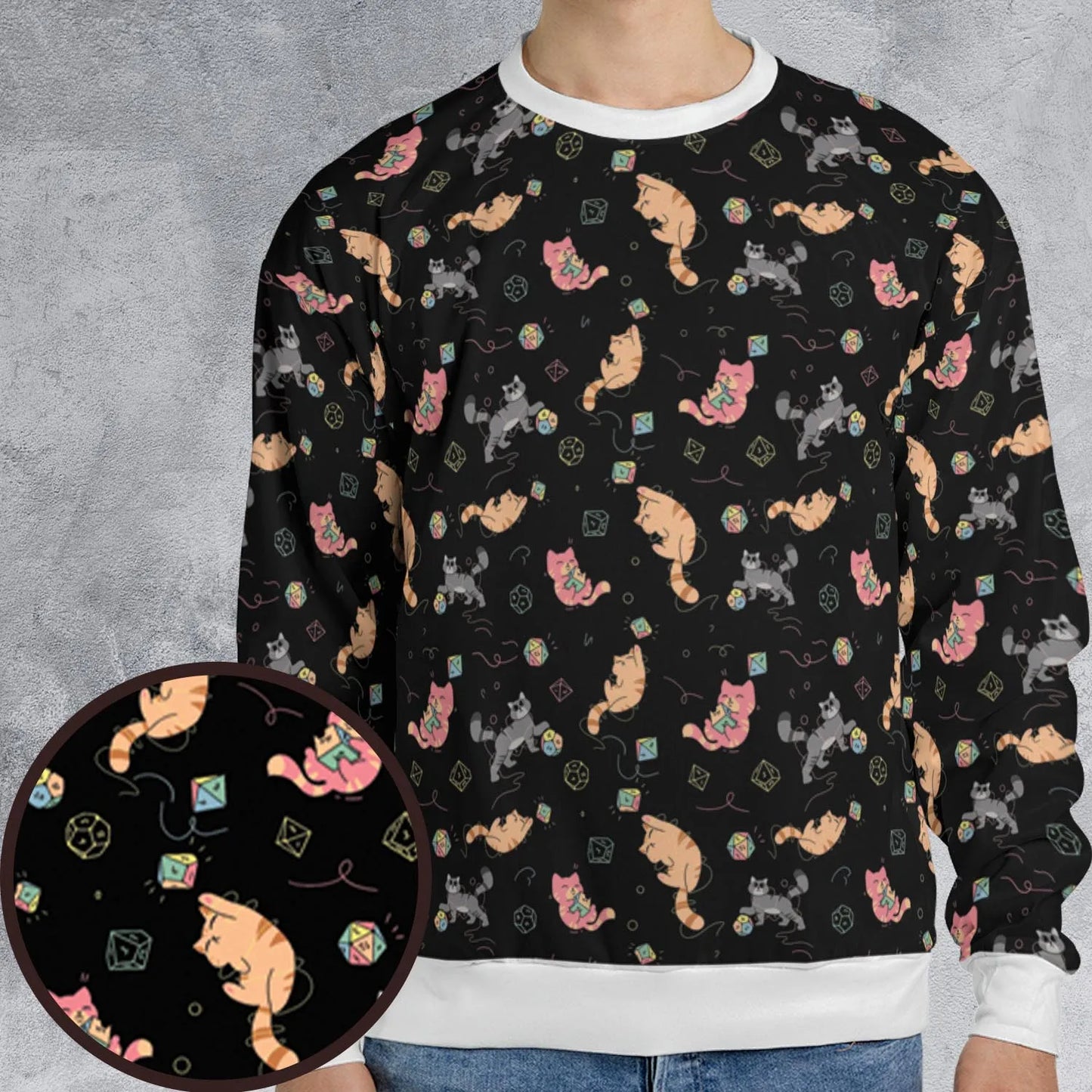 All-over Print Sweatshirt - PC9J5KYH