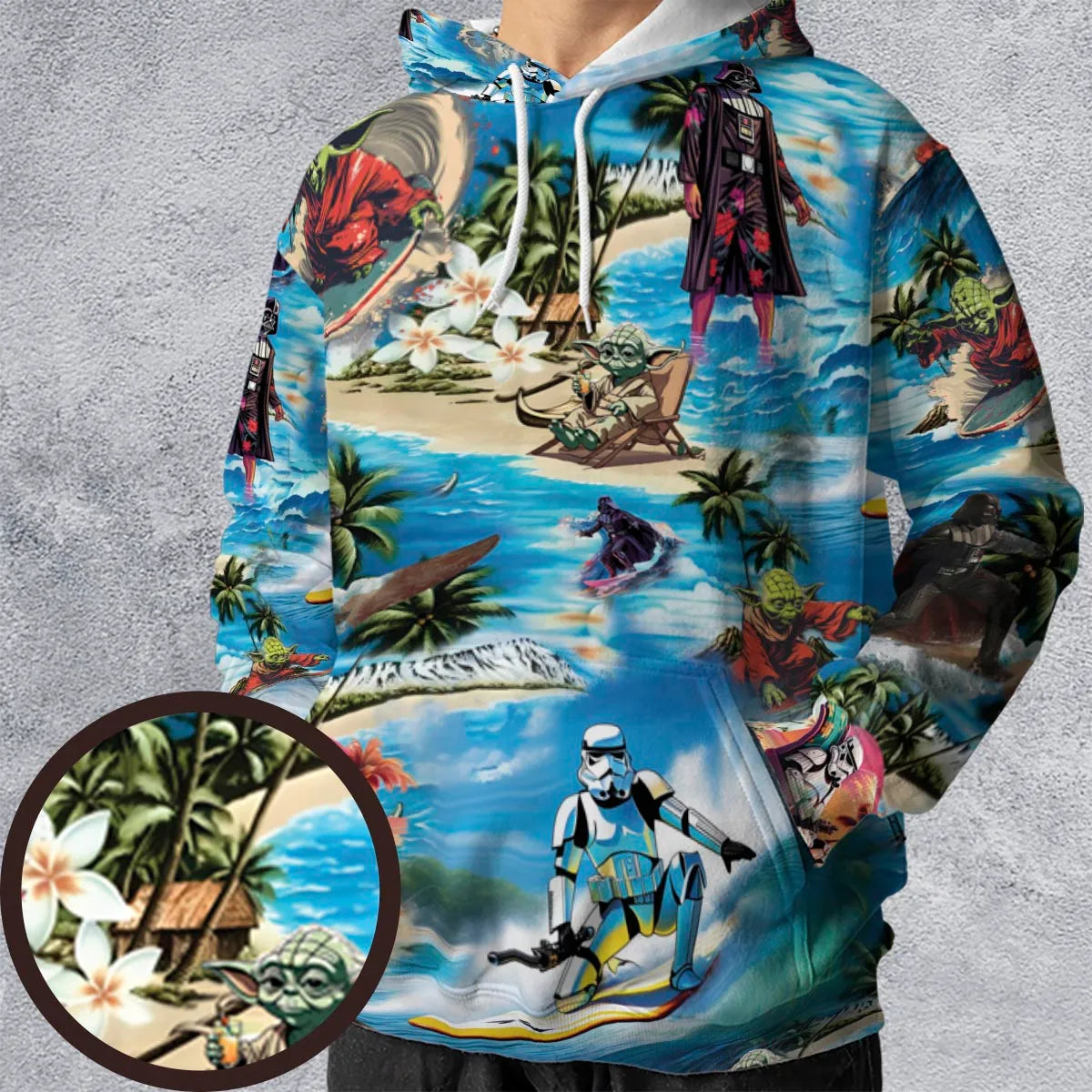 All-over Print Hoodie - E33137YL