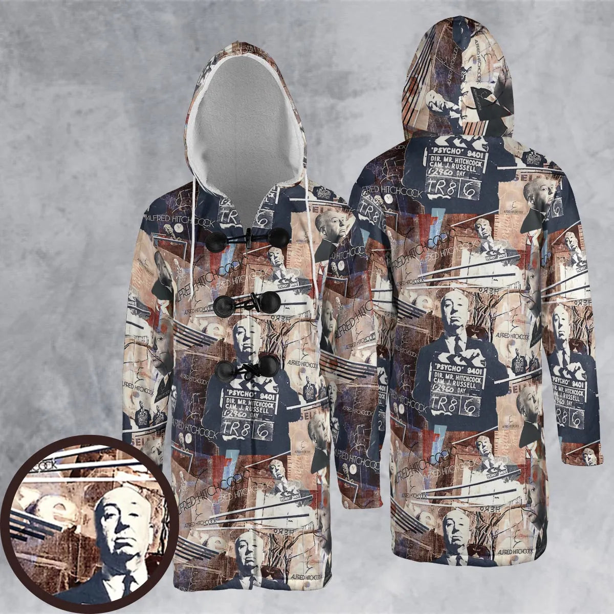 Hooded Cloak Coat - JMPS97EY