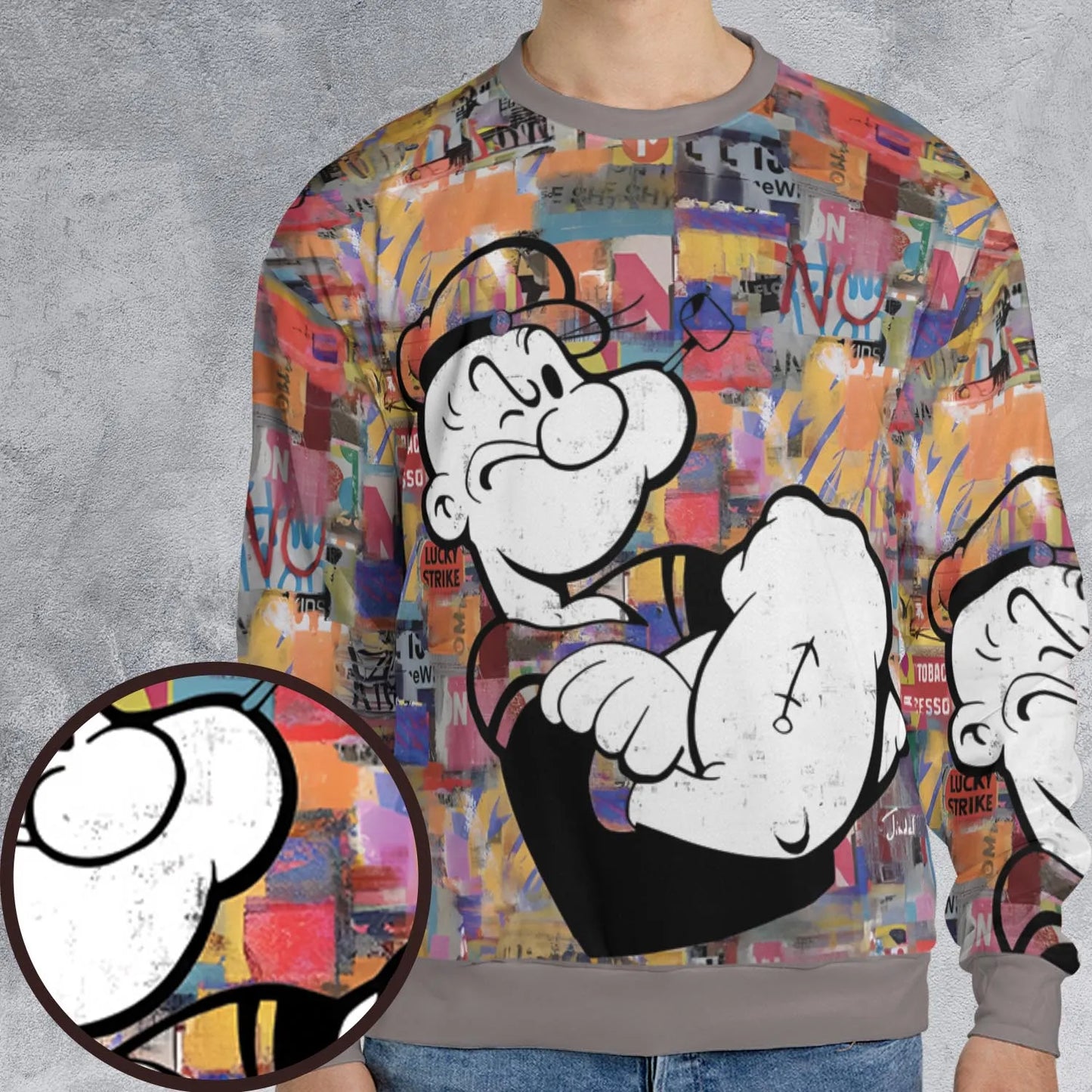 All-over Print Sweatshirt - Y9HCAM6F