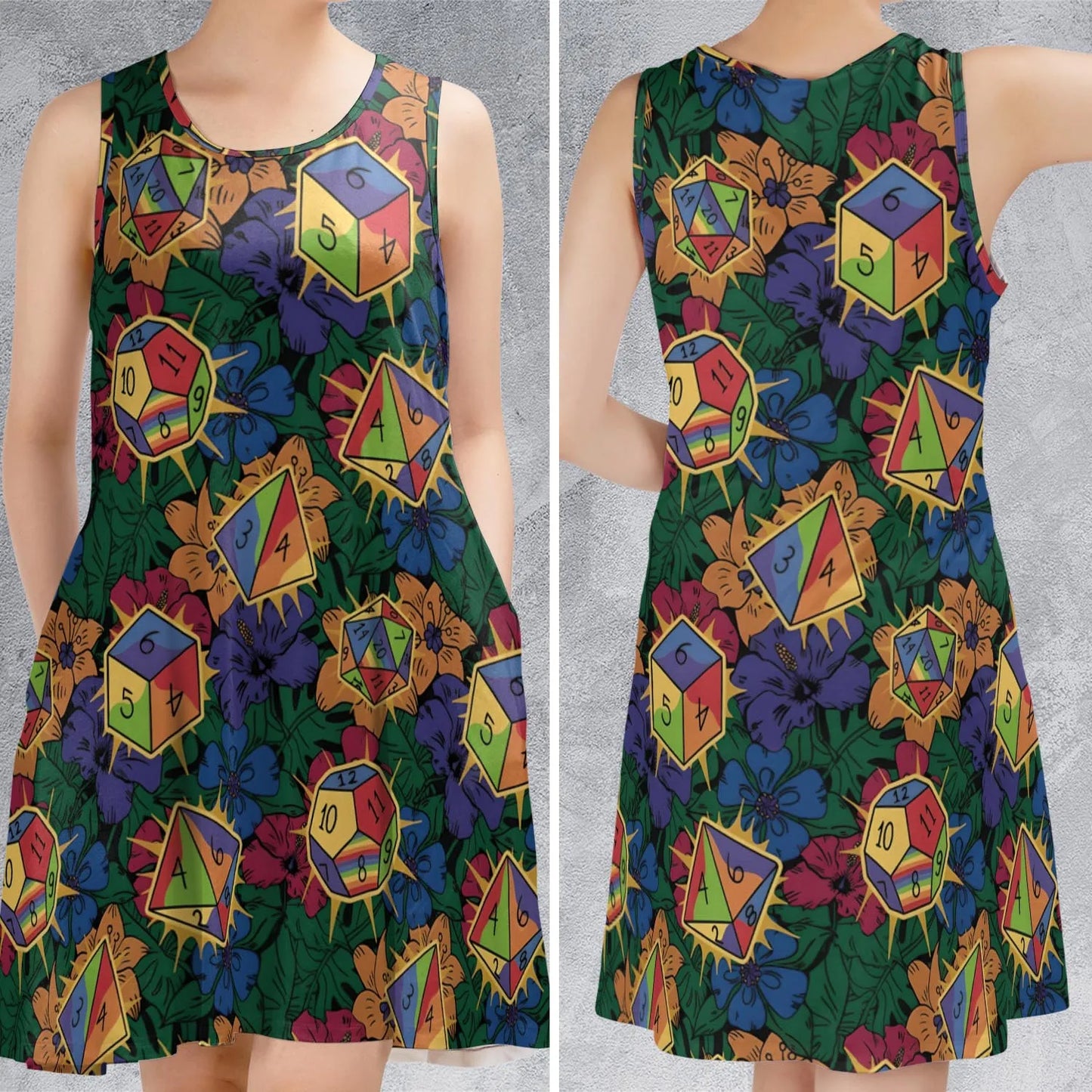 Sleeveless Dress - VZEZ4F7U