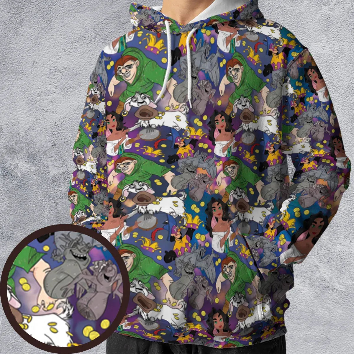 All-over Print Hoodie - NZE4PUYU