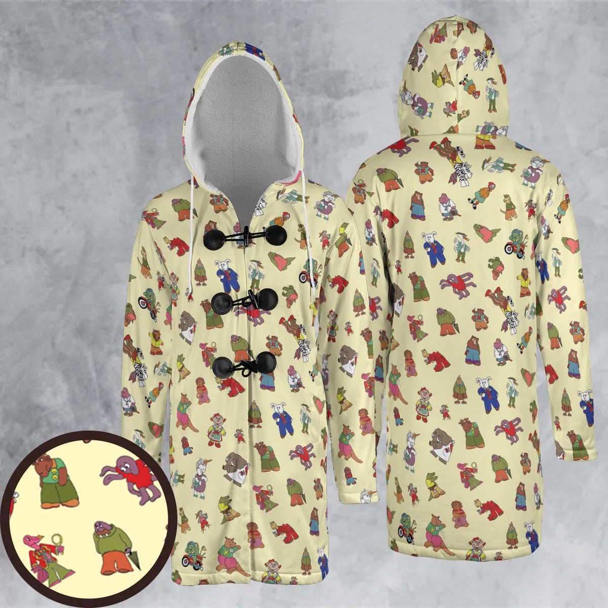 Hooded Cloak Coat - EM6188T9
