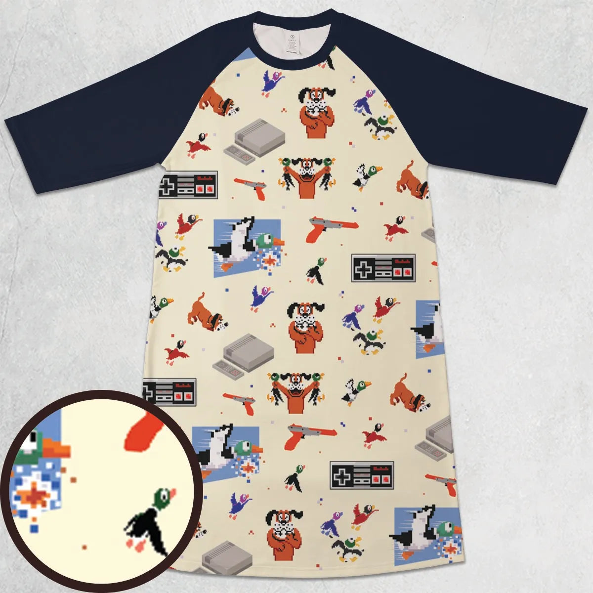 3/4 Sleeve Raglan Dress - LJQXZPQV