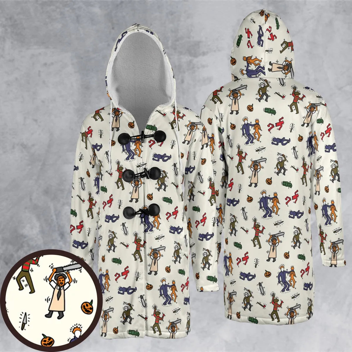 Hooded Cloak Coat - ETR2Q6CY