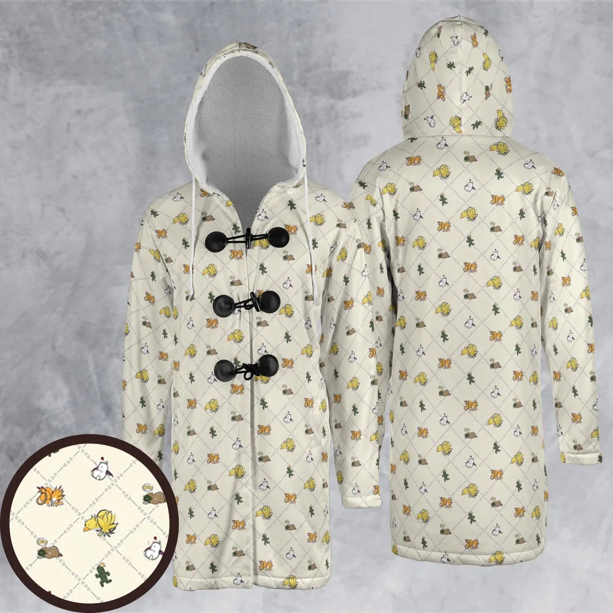 Hooded Cloak Coat - MVETMCUJ