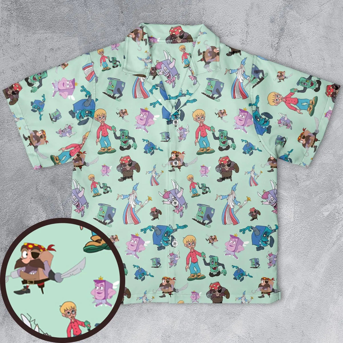 Youth Hawaiian Shirt - 3S38NX5G