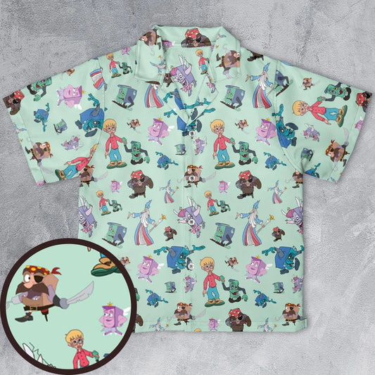 Youth Hawaiian Shirt - 3S38NX5G