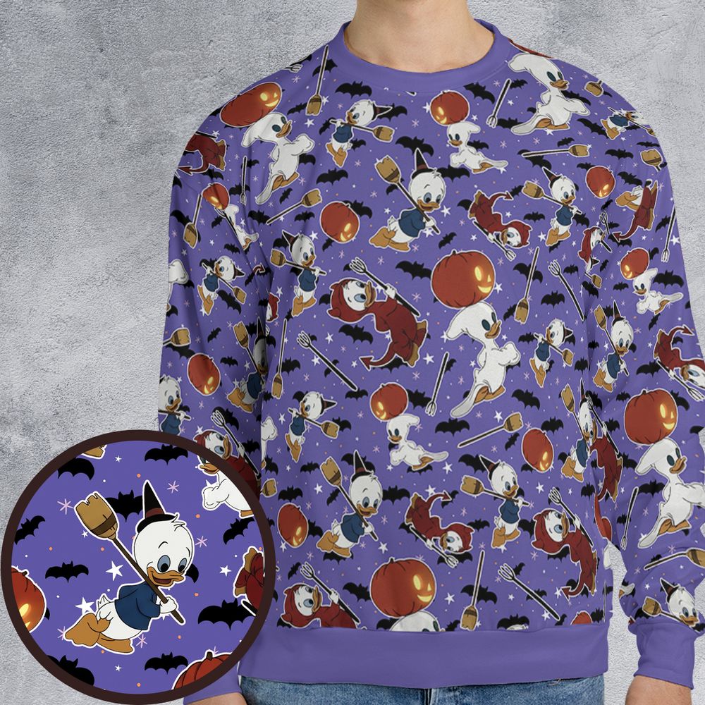 All-over Print Sweatshirt - EQJAB83J -  - 1