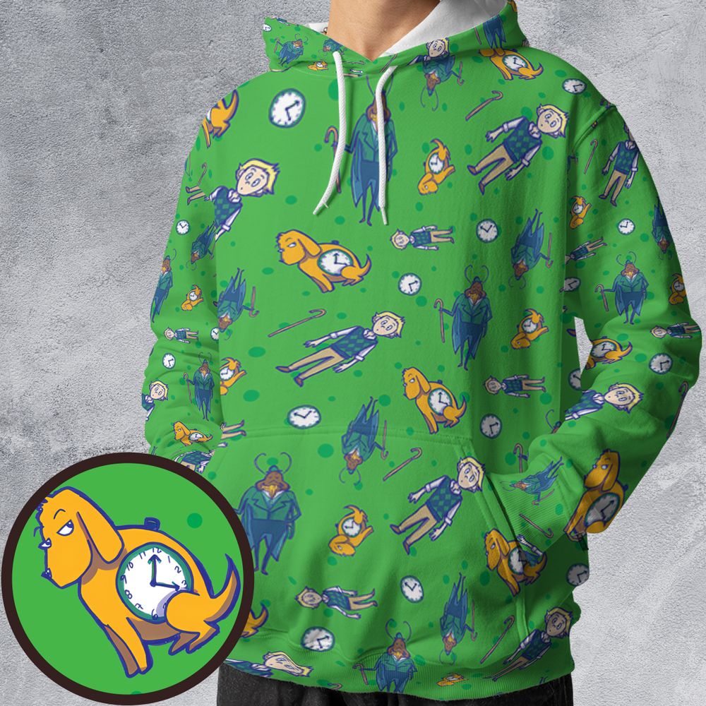 All-over Print Hoodie - 4SUHHRNM -  - 1
