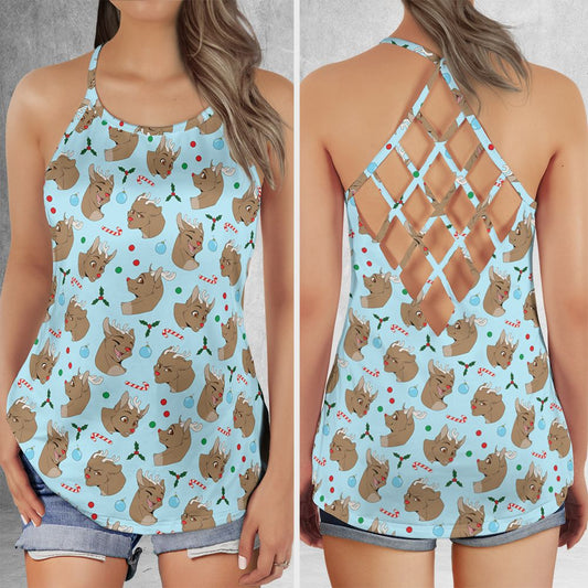 Criss Cross Tank Top - SEYZ6GDS -  - 1