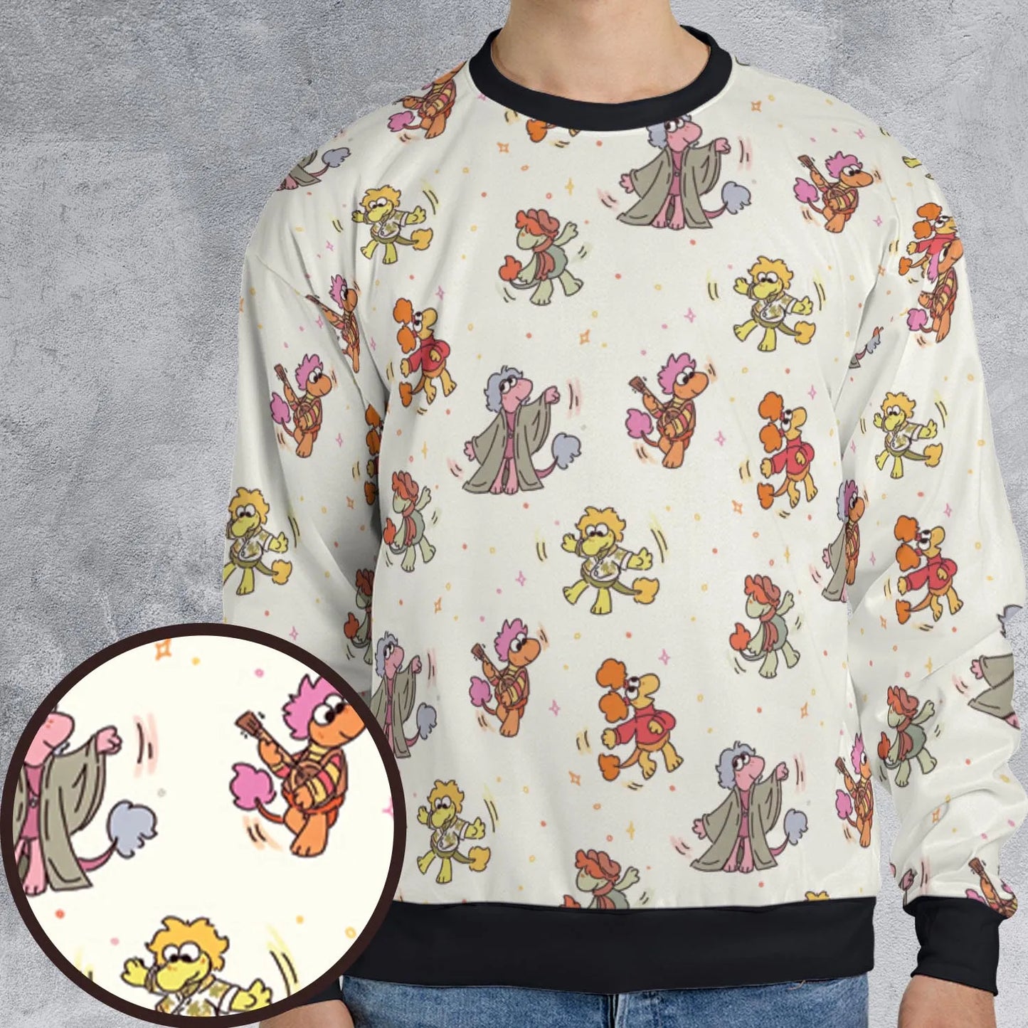 All-over Print Sweatshirt - 66XXTHFS