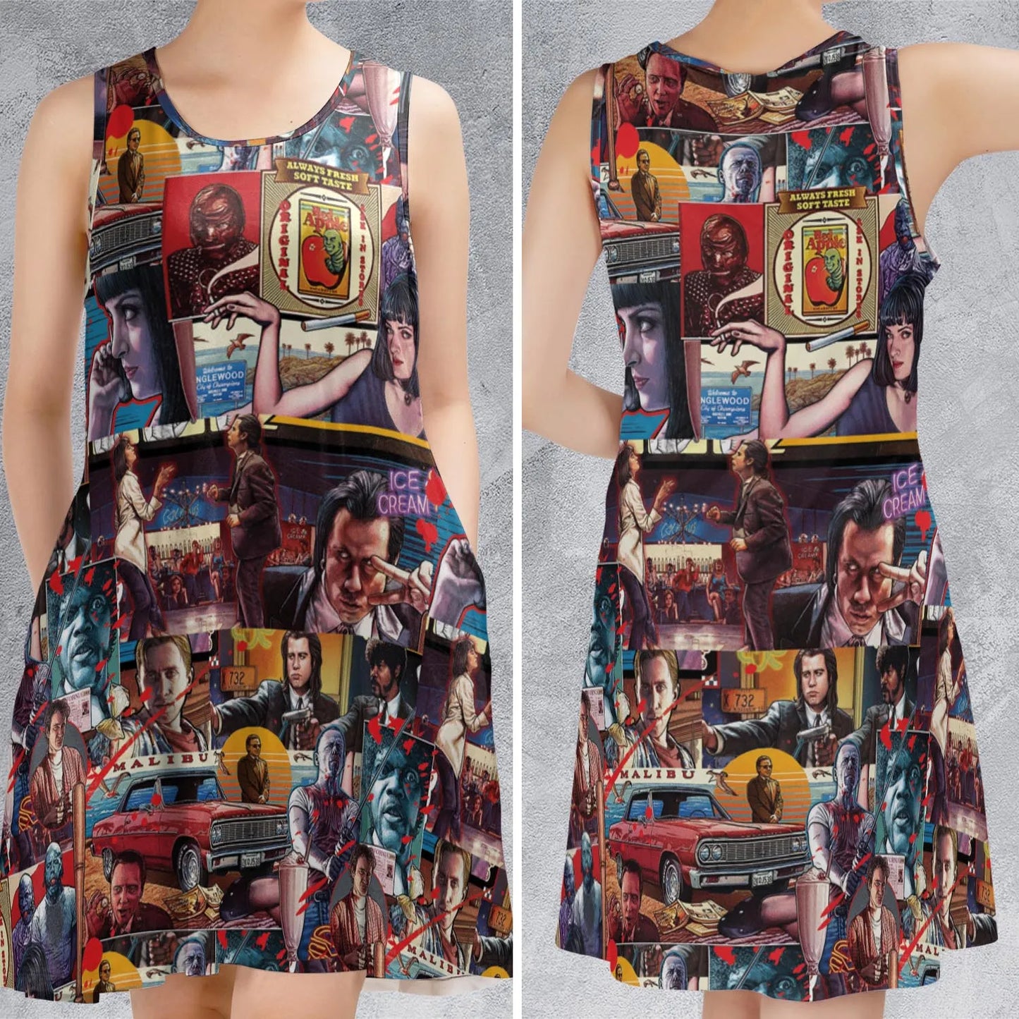 Sleeveless Dress - D91EFTTE