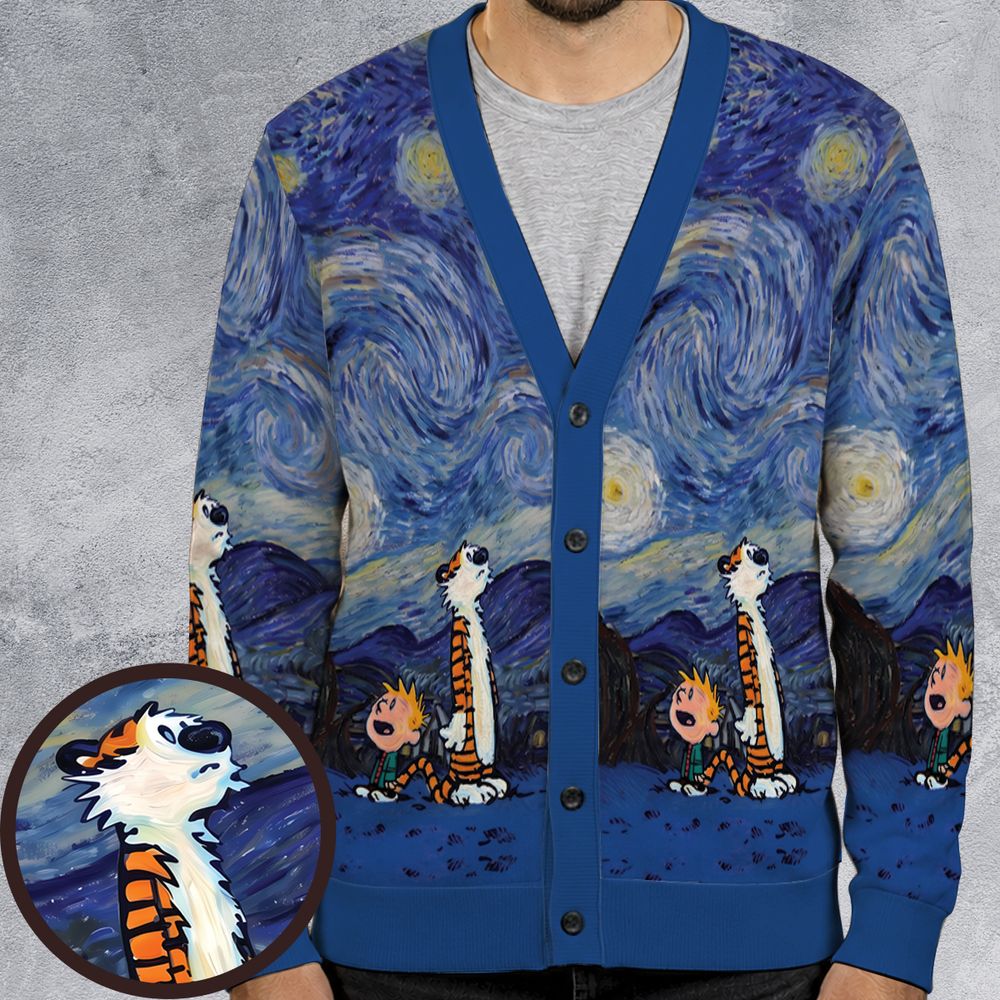 Calvin and Hobbes and Van Gogh -  - 1