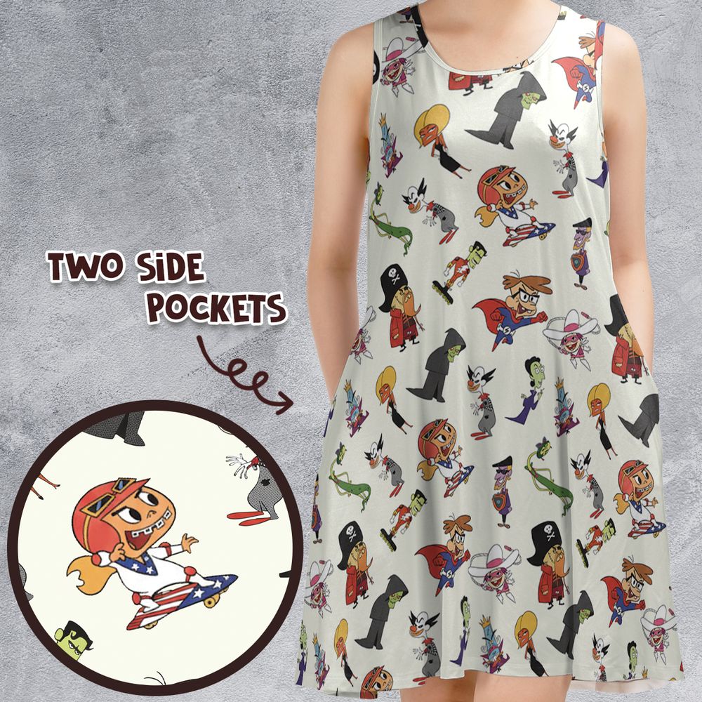 Sleeveless Dress - SGDV61P1 -  - 1