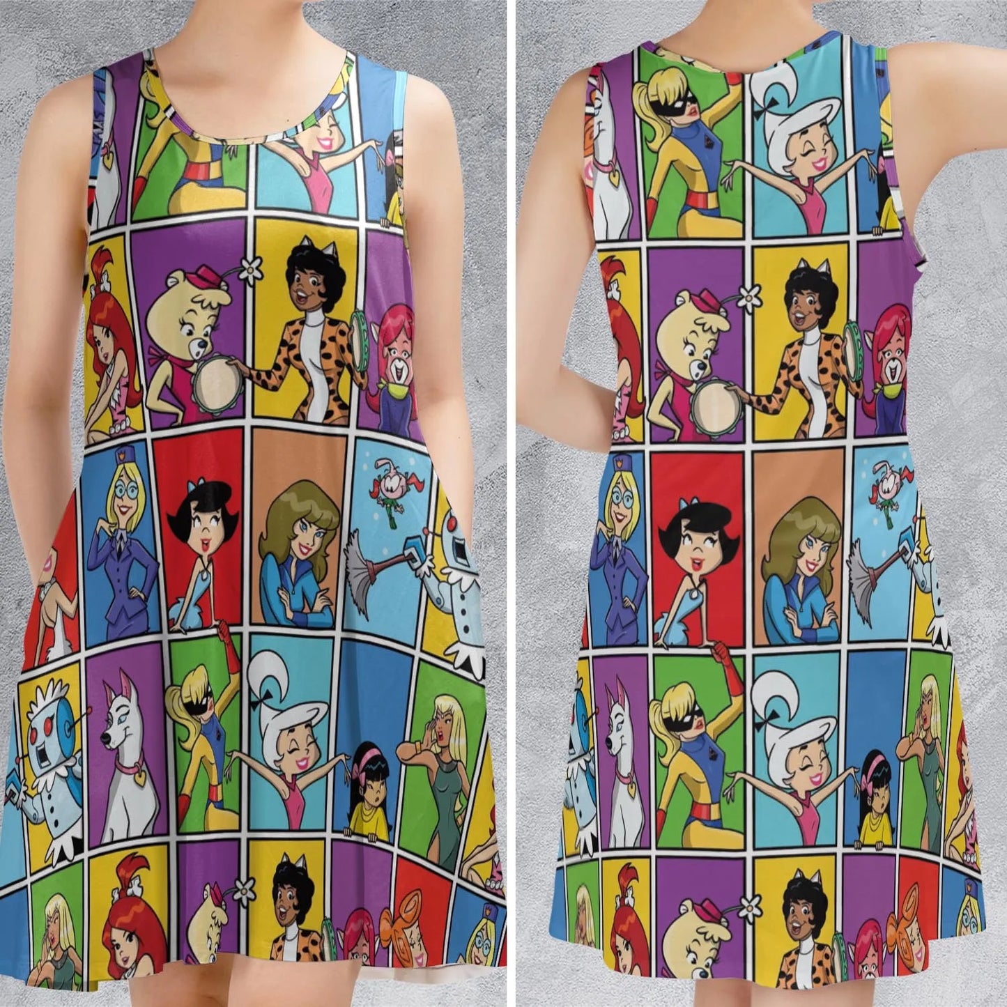 Sleeveless Dress - 7LBK8ARV