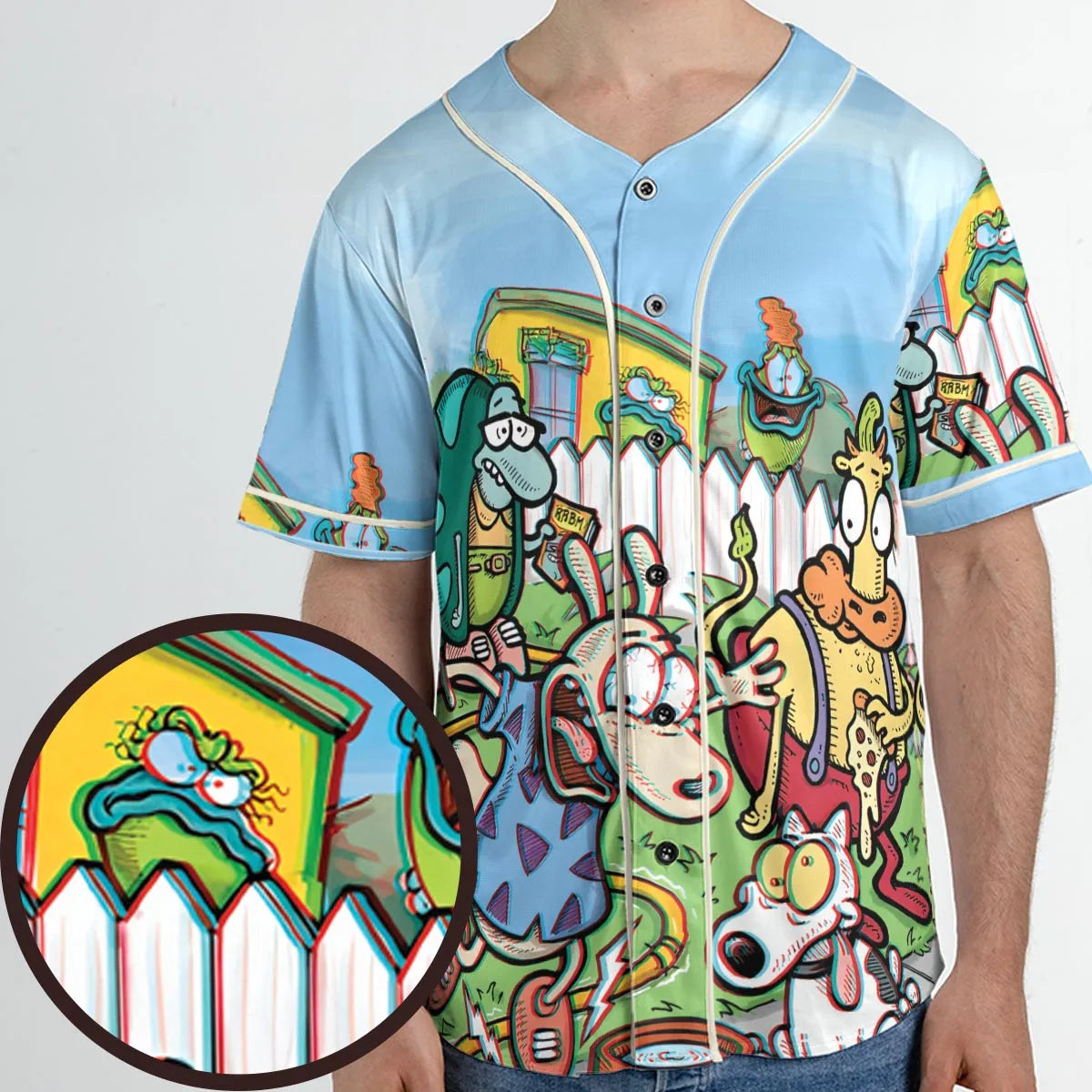 Unisex Baseball Jersey - HFMB5JTZ