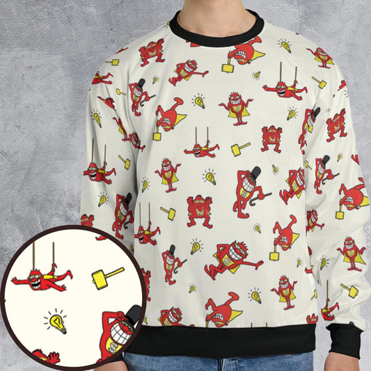 All-over Print Sweatshirt - WFYD4V1E