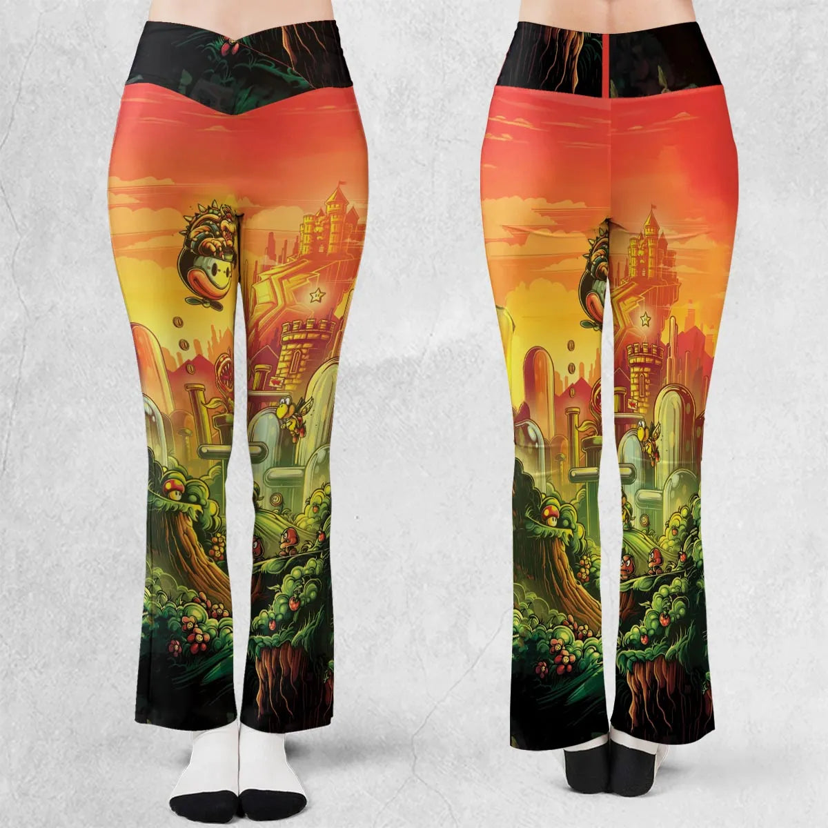 Flare Leggings - 6DHDMRGN