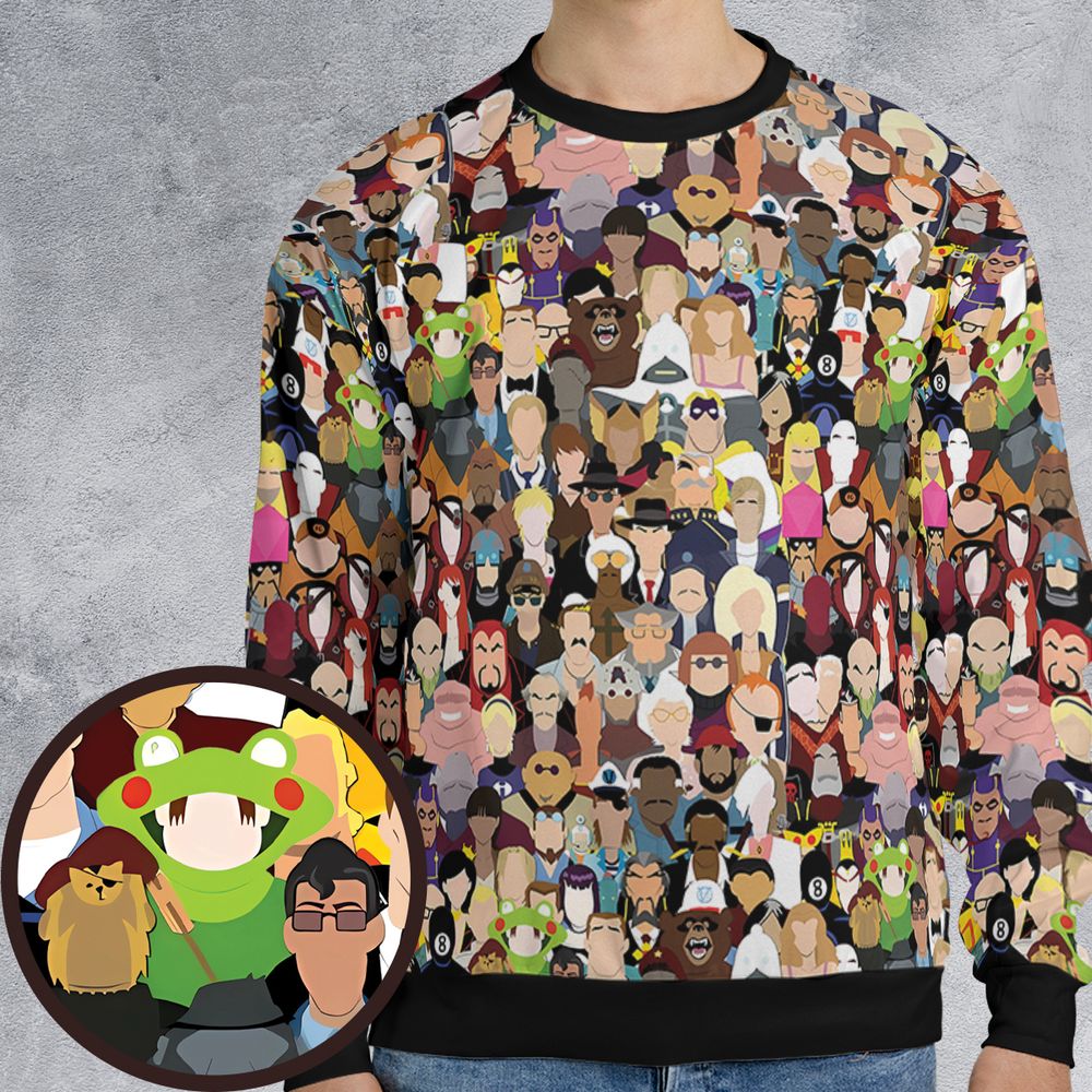 All-over Print Sweatshirt - 1XHVF8LG -  - 1