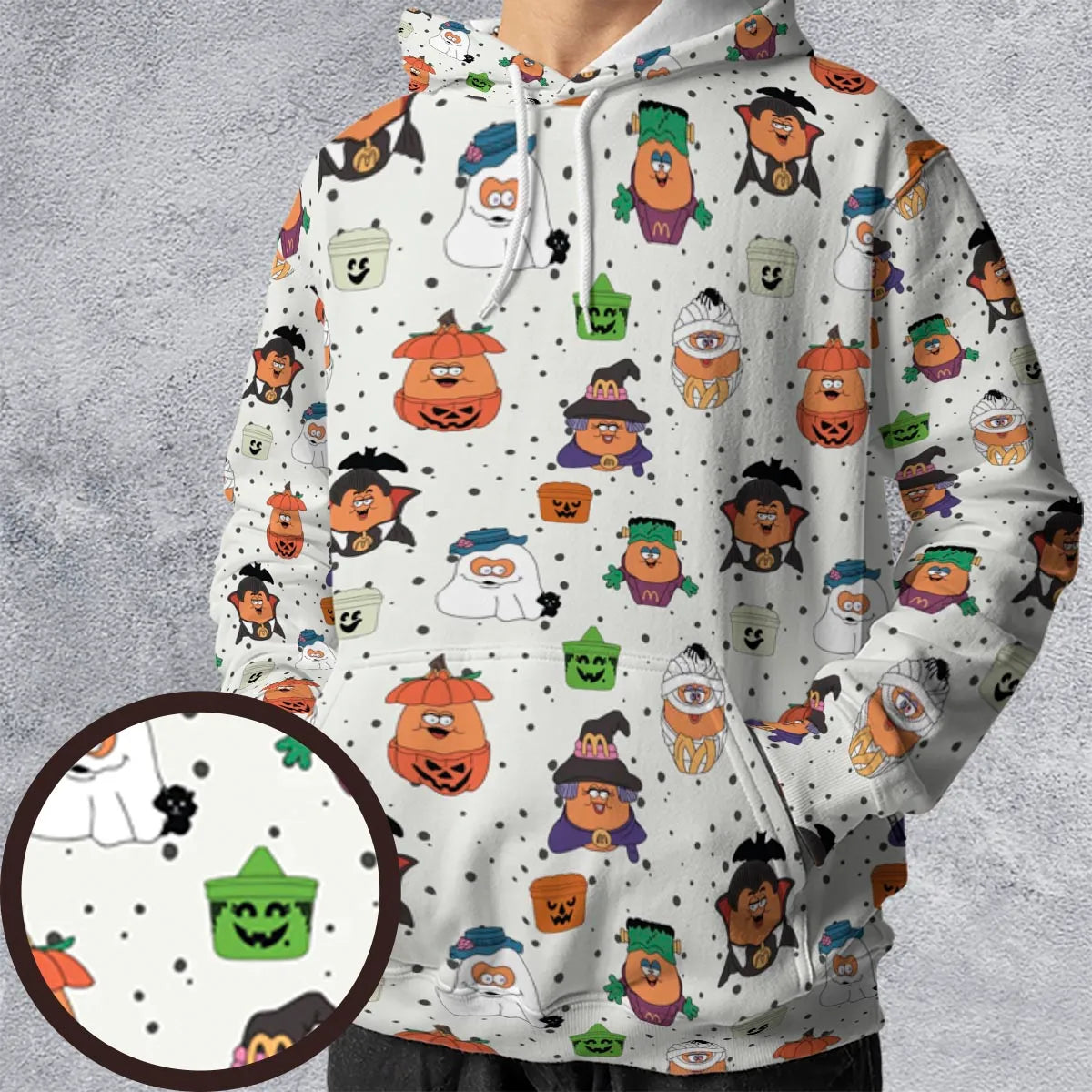All-over Print Hoodie - RQV8YYGM