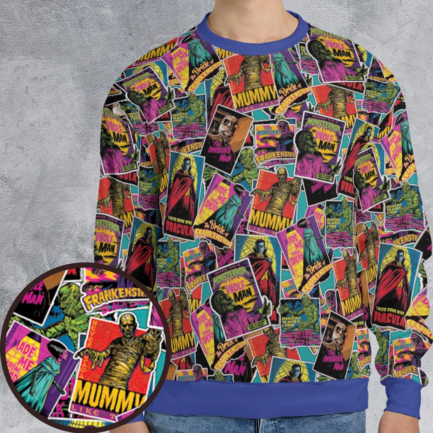 All-over Print Sweatshirt - AW9KSA53