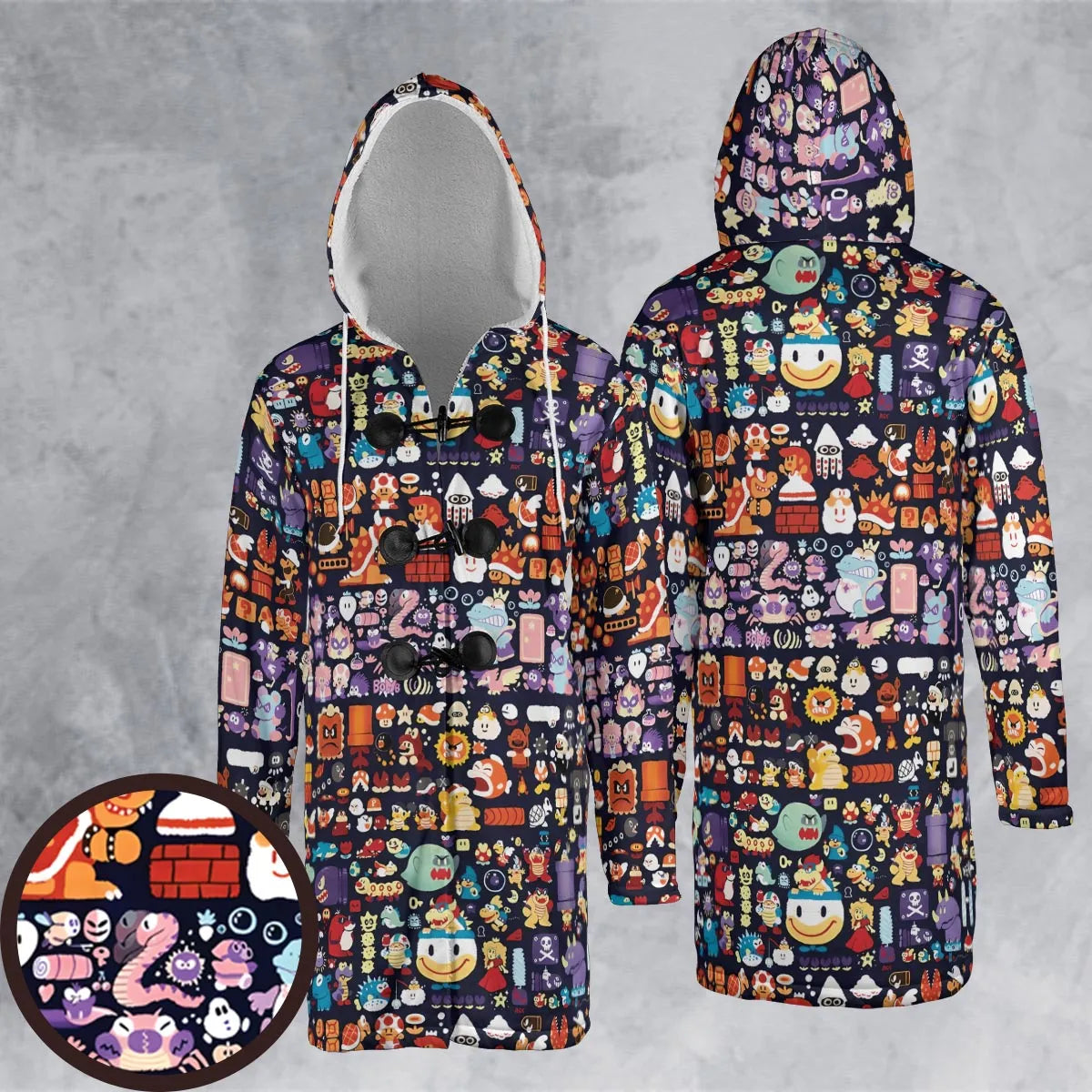 Hooded Cloak Coat - K6XVXJQU