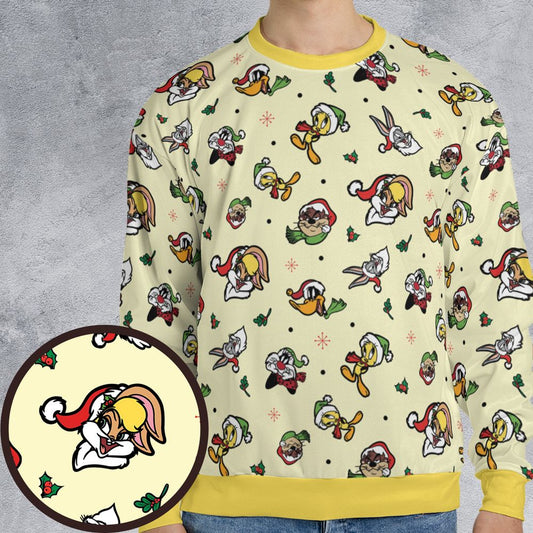 All-over Print Sweatshirt - 9CH61G9C -  - 1