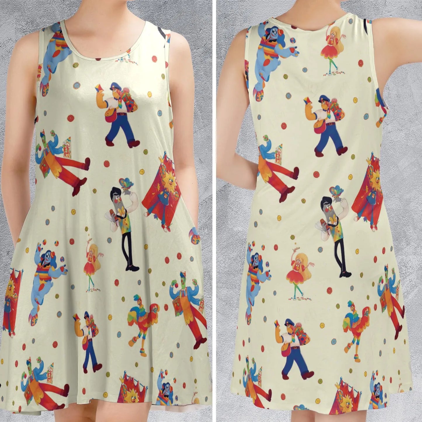 Sleeveless Dress - VQSRW8K2
