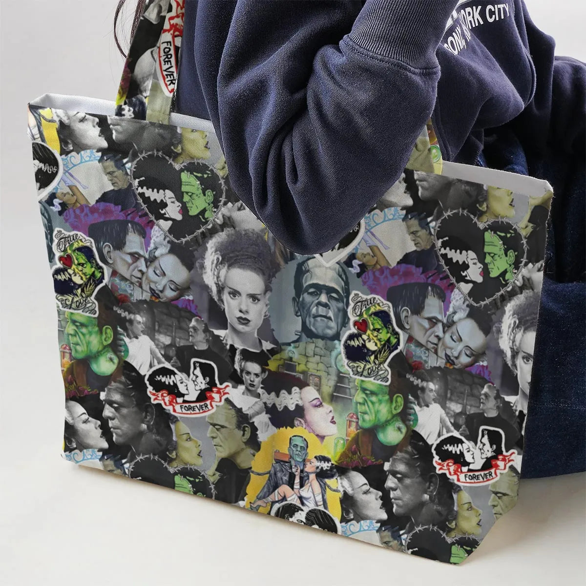 Large Tote Bag - CRSZDYHG