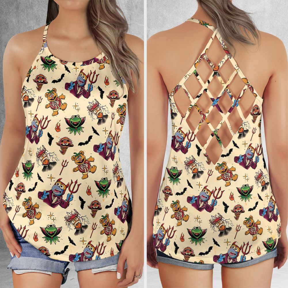 Criss Cross Tank Top - SKPXLHDW -  - 1