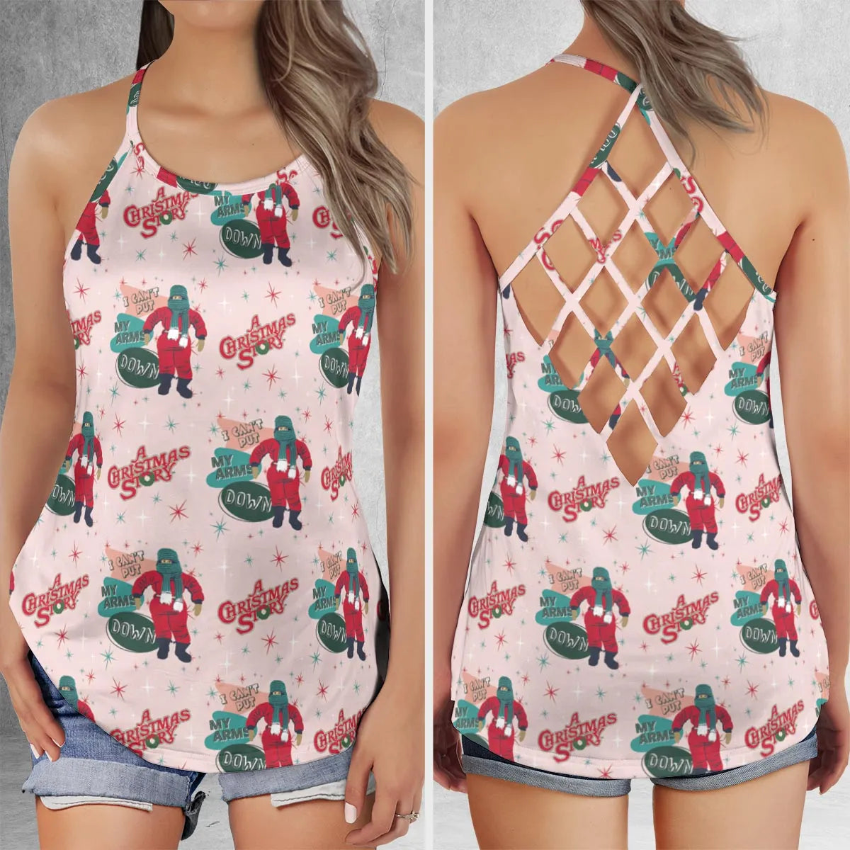 Criss Cross Tank Top - SP2M15ZL