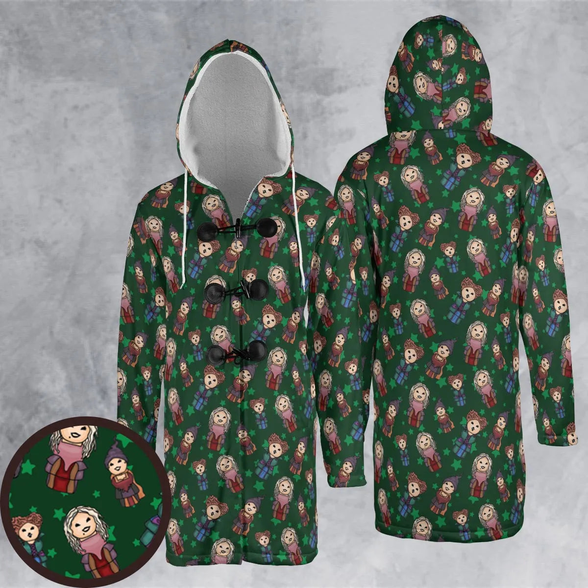 Hooded Cloak Coat - 22FXNLNR