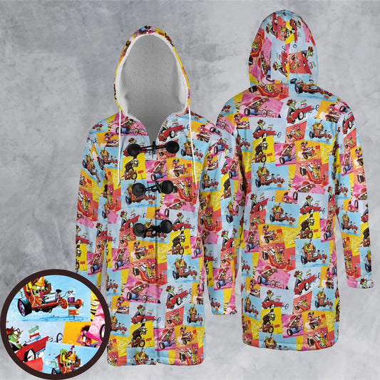 Hooded Cloak Coat - 7846S6H5
