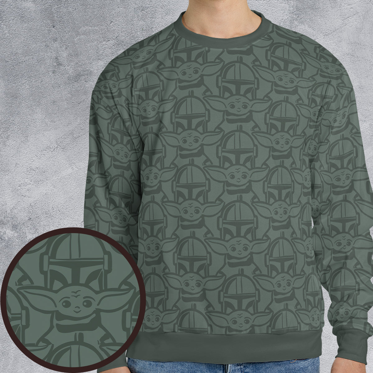All-over Print Sweatshirt - T1HPKWFP