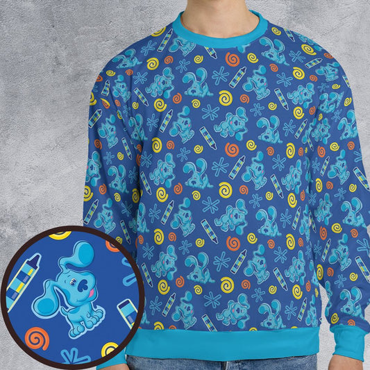 All-over Print Sweatshirt - K365YHJK -  - 1