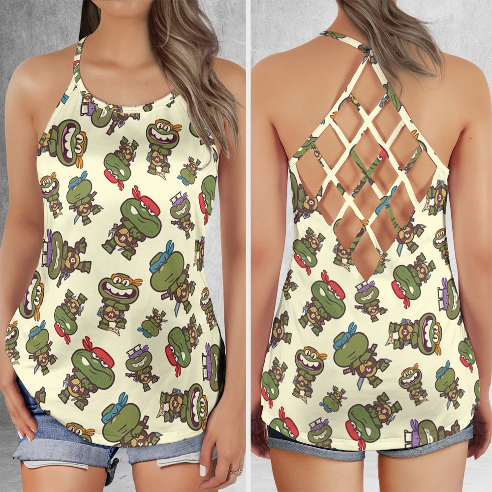 Criss Cross Tank Top - 2ZXB89B4 -  - 1