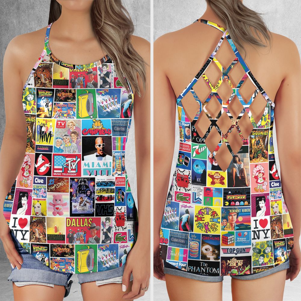 Criss Cross Tank Top - NB74FZ7N -  - 1