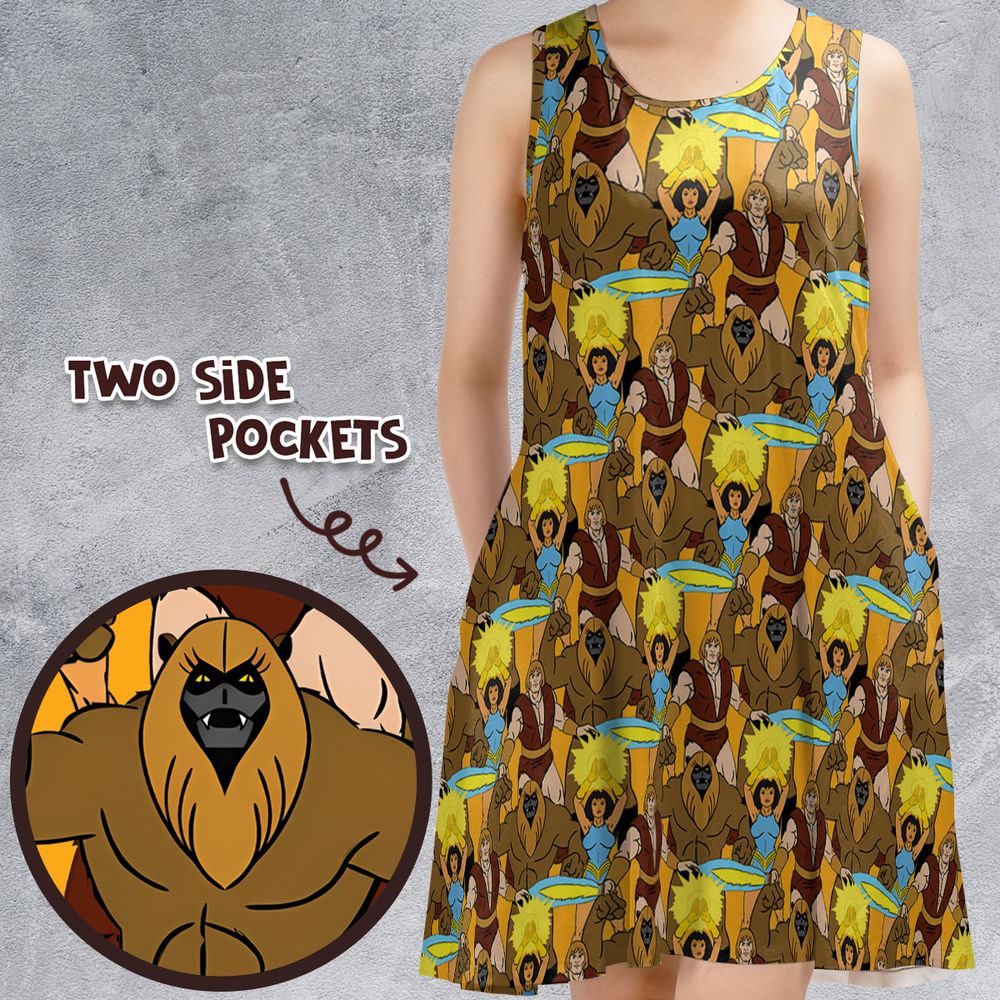 Sleeveless Dress - SBYB2QPD -  - 1