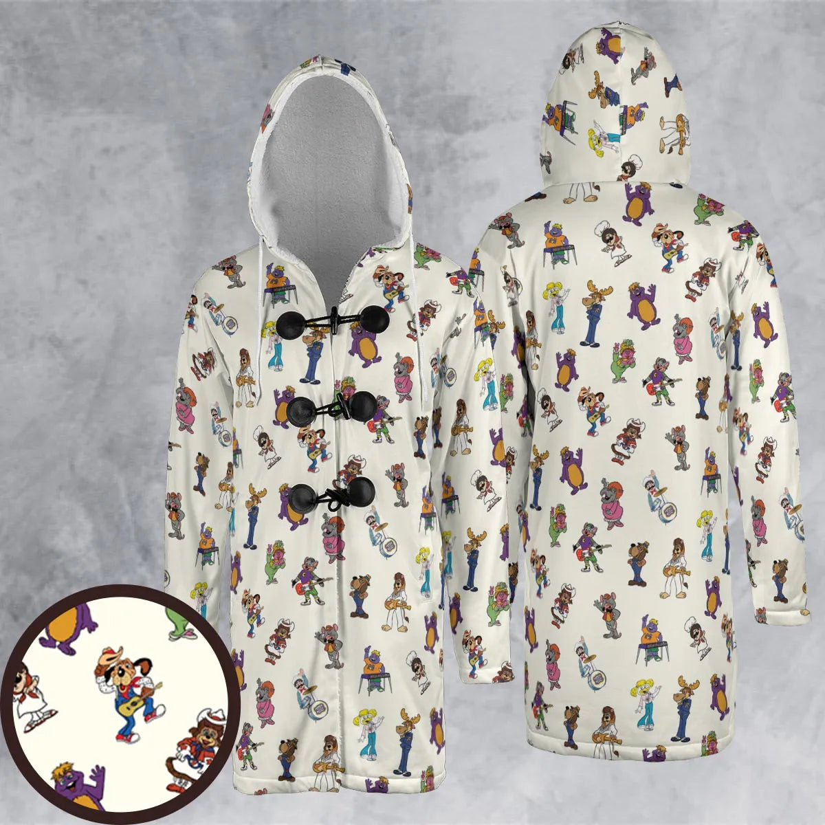 Hooded Cloak Coat - JKQX9USA