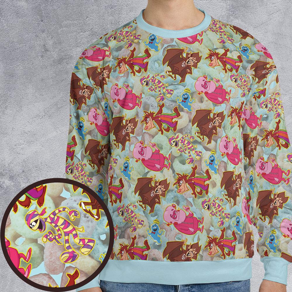All-over Print Sweatshirt - ZULHMFU2 -  - 1