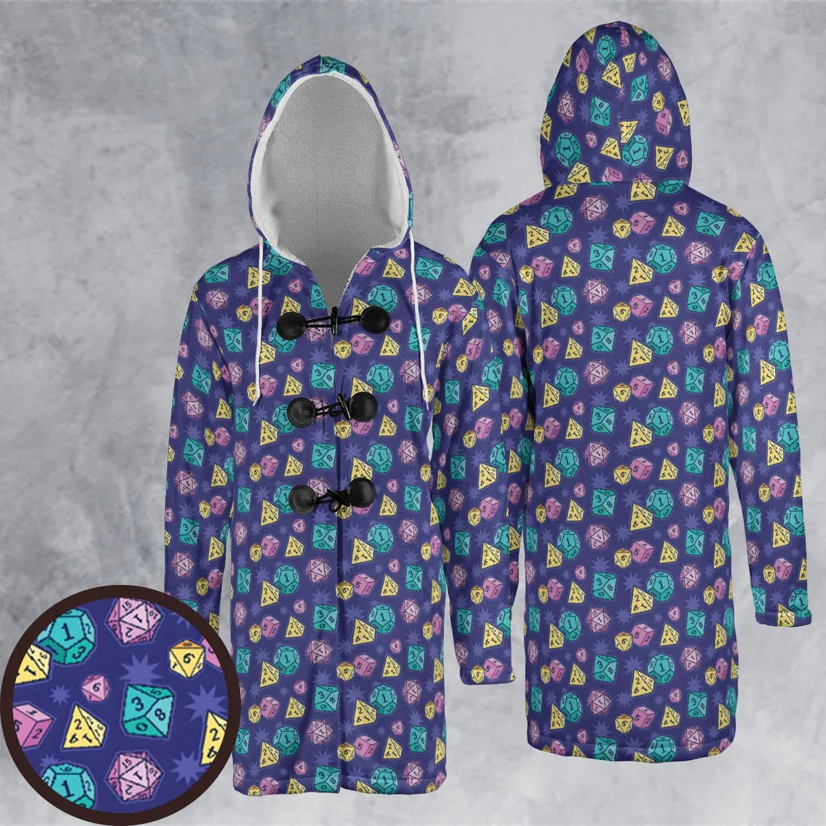 Hooded Cloak Coat - 8PQ1HDPH