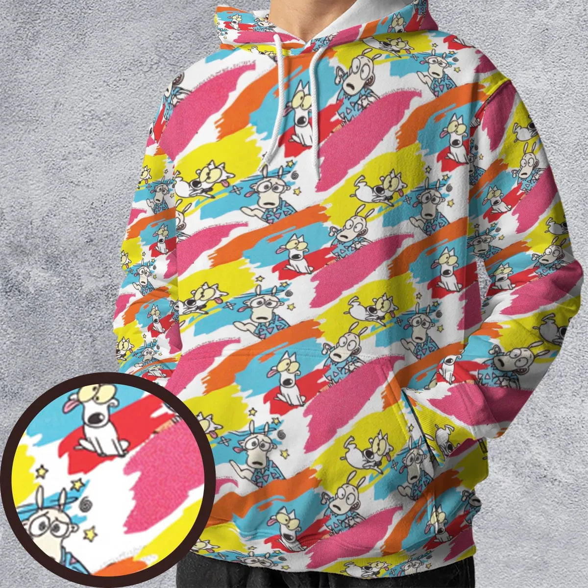 All-over Print Hoodie - JR96R1CH